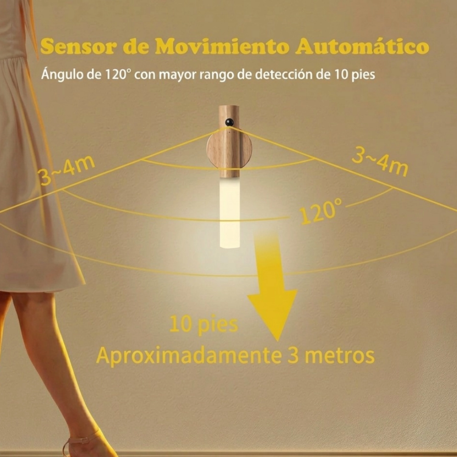 Lámpara con Sensor de Movimiento - Imagen 5